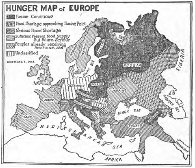 hunger map of europe the new york times current history may