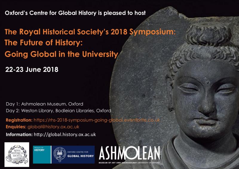 The Royal Historical Society 2018 Symposium, ‘The Future Of History ...