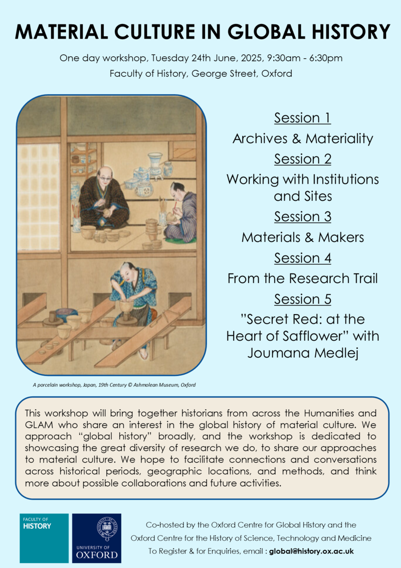material culture workshop