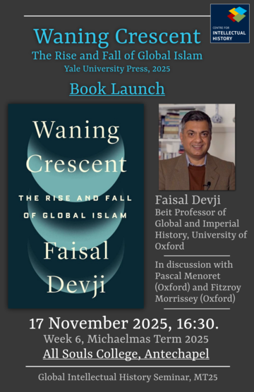 waning crescent book talk poster