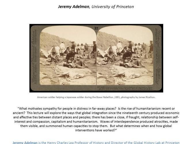 adelman lecture 31 oct poster