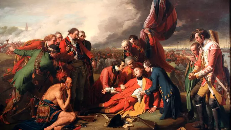 Death of General Wolfe - Benjamin West (1770)