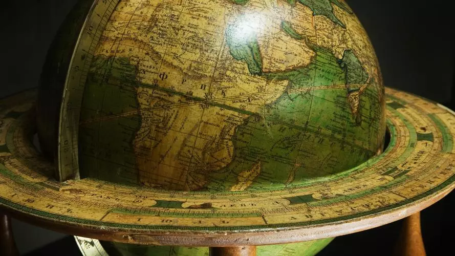 vienna  baroque world globe 