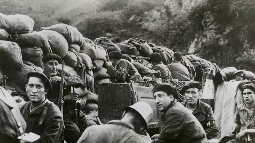 republican forces during the battle of irun