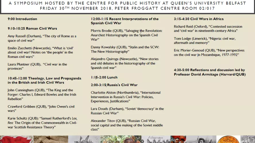 civil war symposium