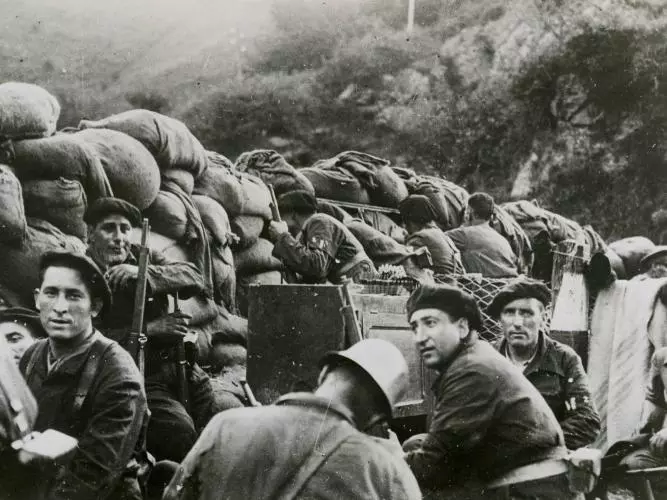 republican forces during the battle of irun