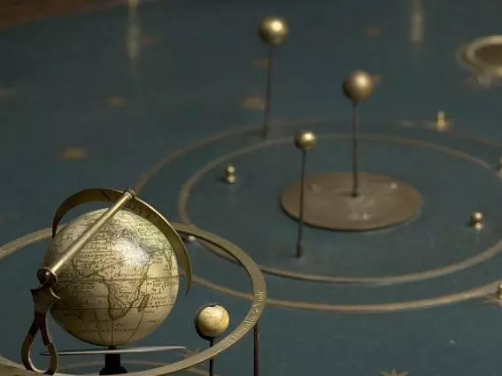inv 35757 orrery by thomas wright c 1700  detail
