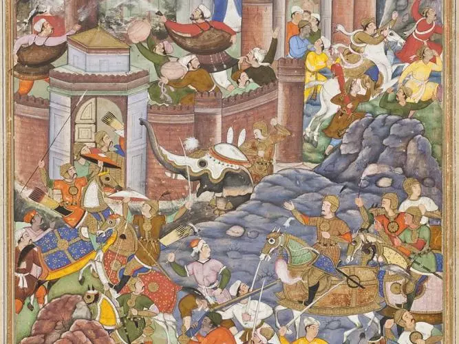 mughal campaign in gujarat