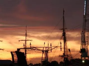 Boats at Sunset