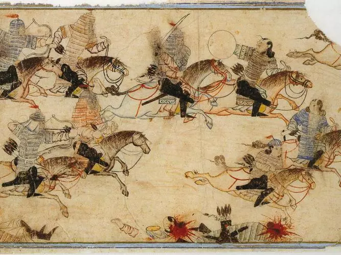 The Mongols at war