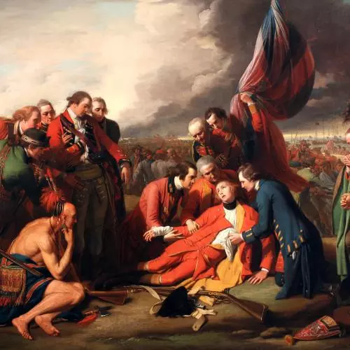 Death of General Wolfe - Benjamin West (1770)