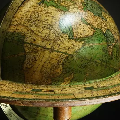 vienna  baroque world globe 