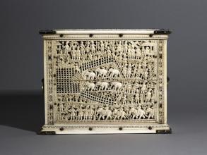 Ivory cabinet, back panel